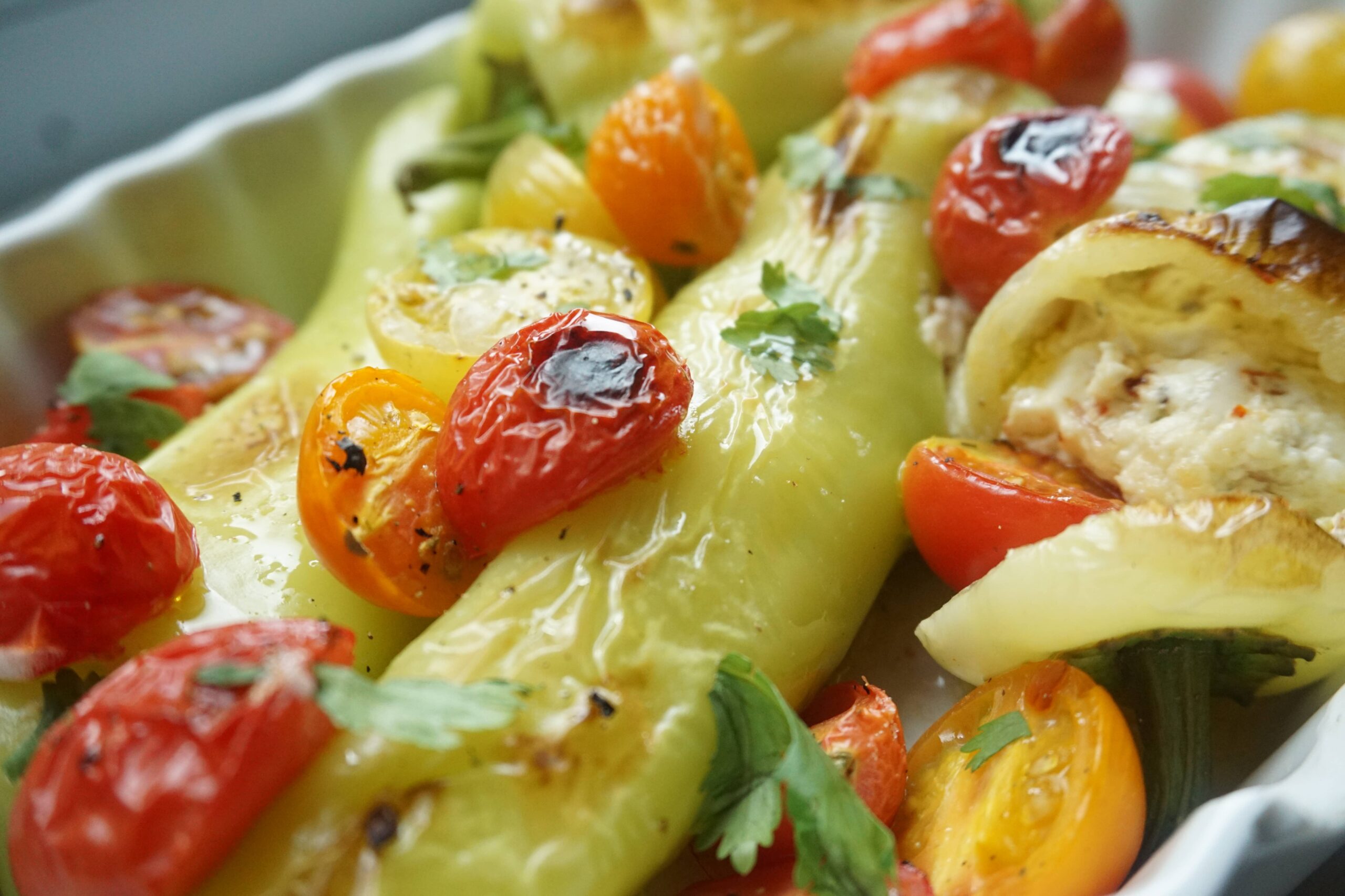 Try This Colorful Feta Stuffed Banana Pepper Recipe to Impress Your Friends
