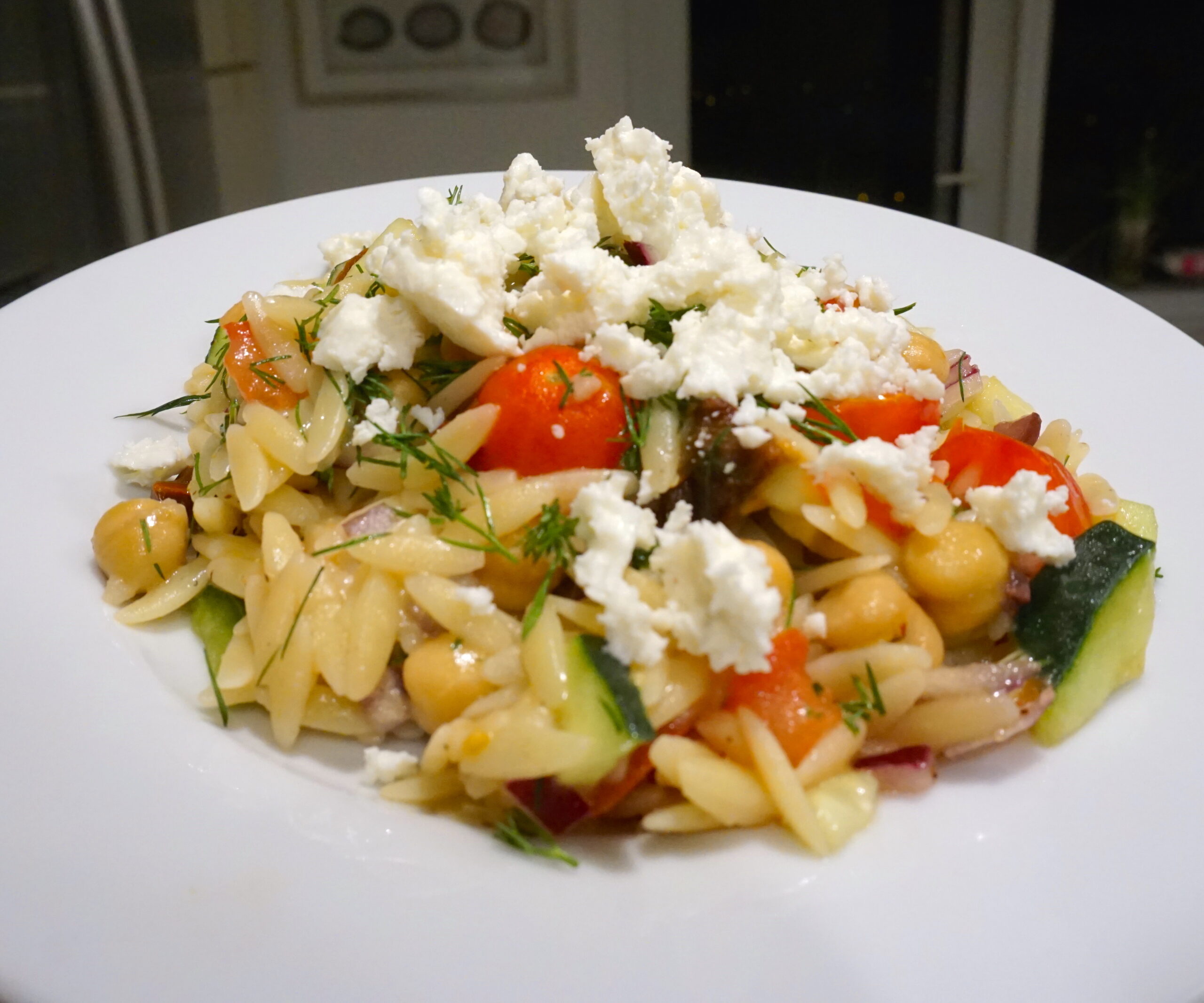 Welcome Spring With This Quick and Easy Orzo Salad